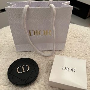*NEW* Dior Compact mirror, black quilt